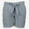 Gant Blue Linen Stripe Shorts -Women's Holiday Shop 04834451 large wl 01