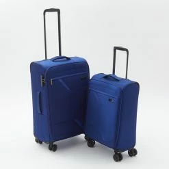 Cargo Navy Softshell Suitcases