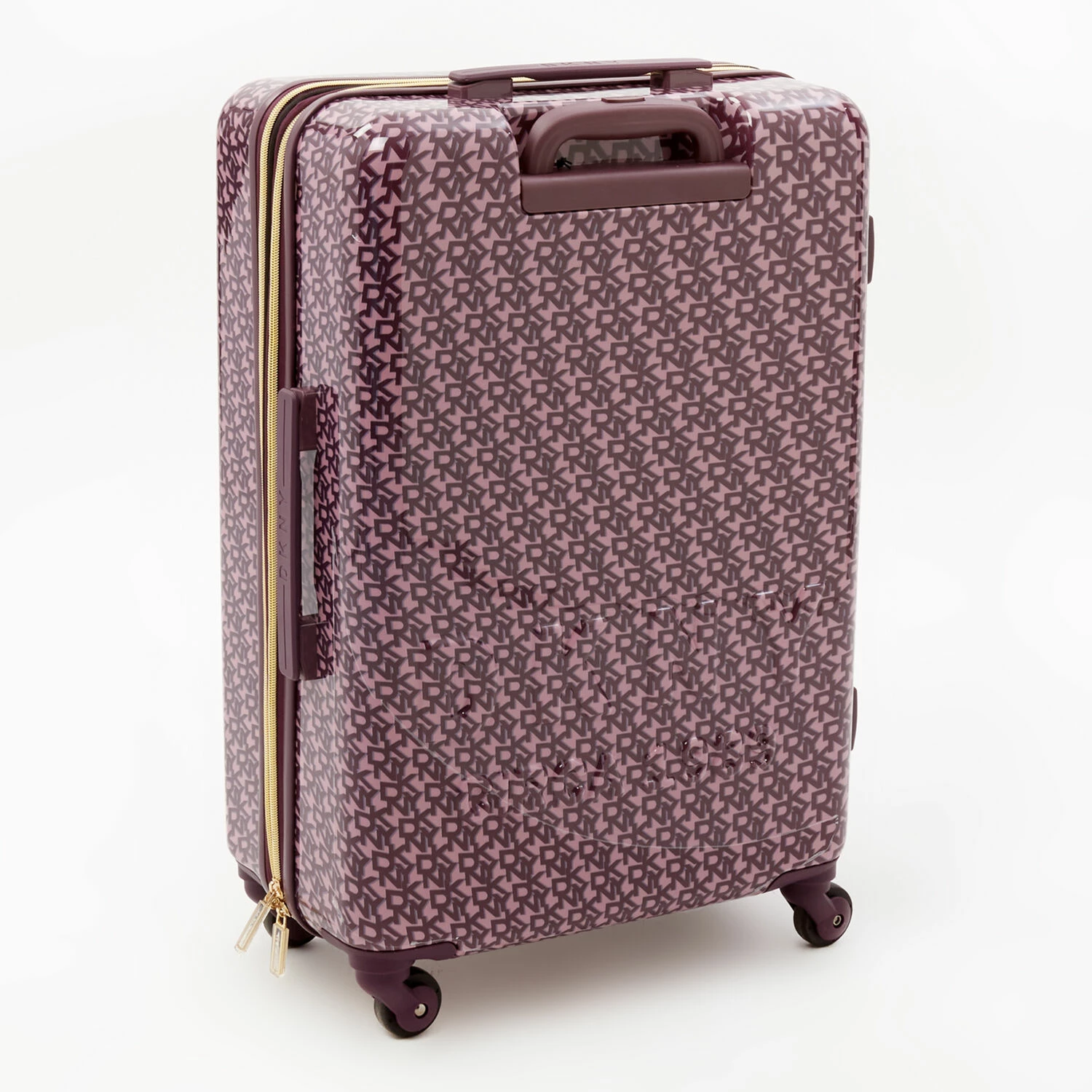 DKNY Aubergine Vintage Hardshell Suitcases 4 DKNY Aubergine Vintage Hardshell Suitcases - Image 2