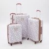DKNY White & Pink Branded Hardshell Suitcases -Women's Holiday Shop 10186096 large wl 01