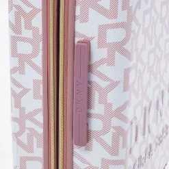 DKNY White & Pink Branded Hardshell Suitcases -Women's Holiday Shop 10186096 large wl 03