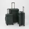Traveler's Choice Hunter Green Pomona Suitcases