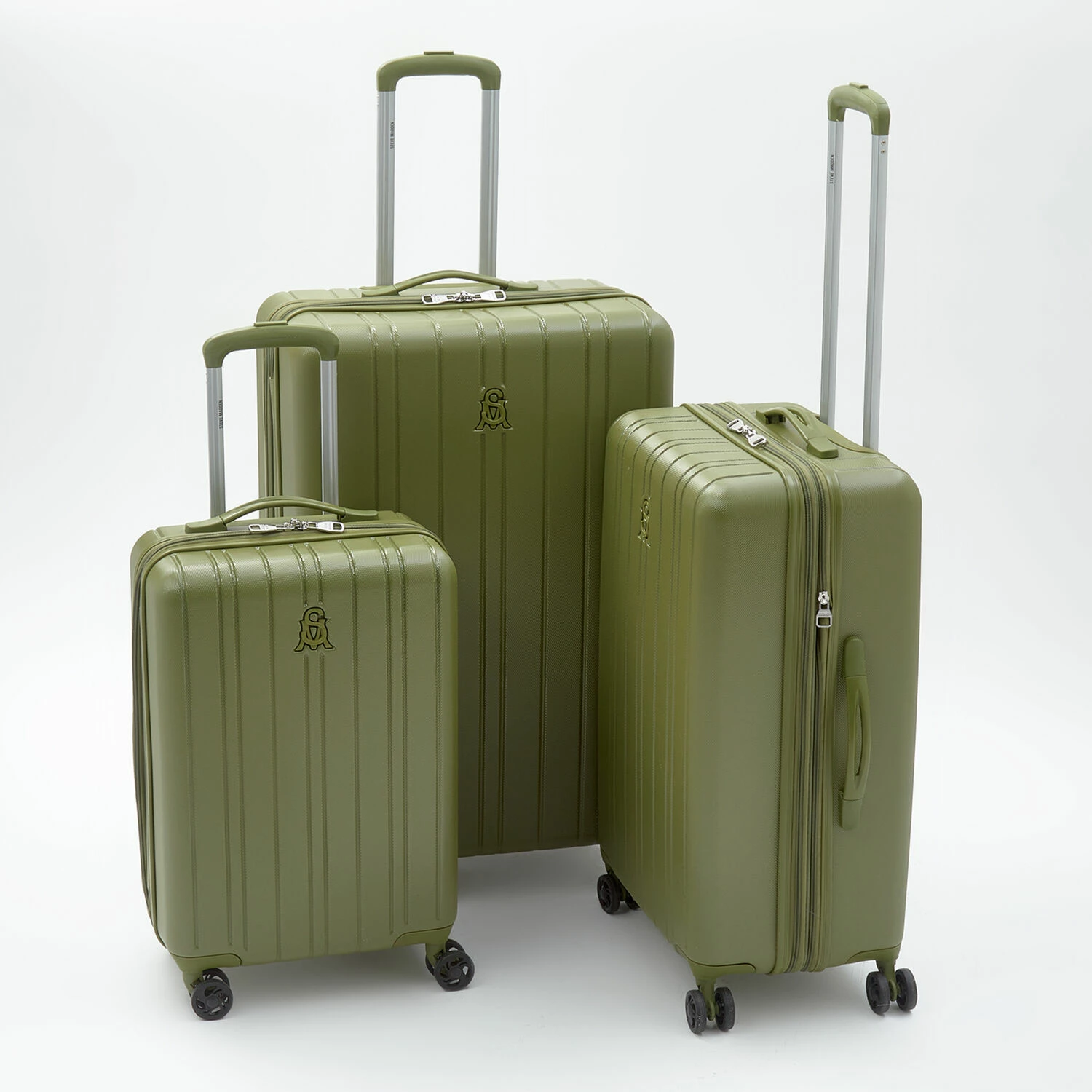 Steve Madden Olive Hardshell Suitcase 3 Steve Madden Olive Hardshell Suitcase