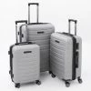 Swiss Brand Grey Nashville Hardshell Suitcases -Women's Holiday Shop 10213760 large wl 01