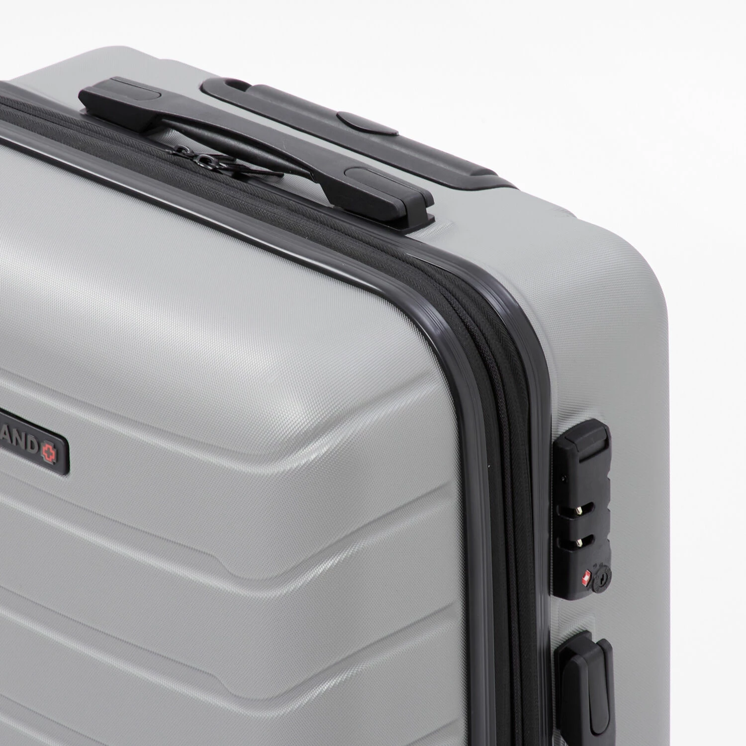 Swiss Brand Grey Nashville Hardshell Suitcases 5 Swiss Brand Grey Nashville Hardshell Suitcases - Image 3