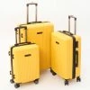 Swiss Brand Yellow Riga 2.0 Hardshell Suitcases