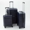 Endeavour Midnight Blue Ribbed Shell Suitcases -Women's Holiday Shop 10214287 large wl 01