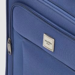 Skyflite Navy Boulevard Softshell Suitcase 7 Skyflite Navy Boulevard Softshell Suitcase -Women's Holiday Shop 10214566 large wl 03