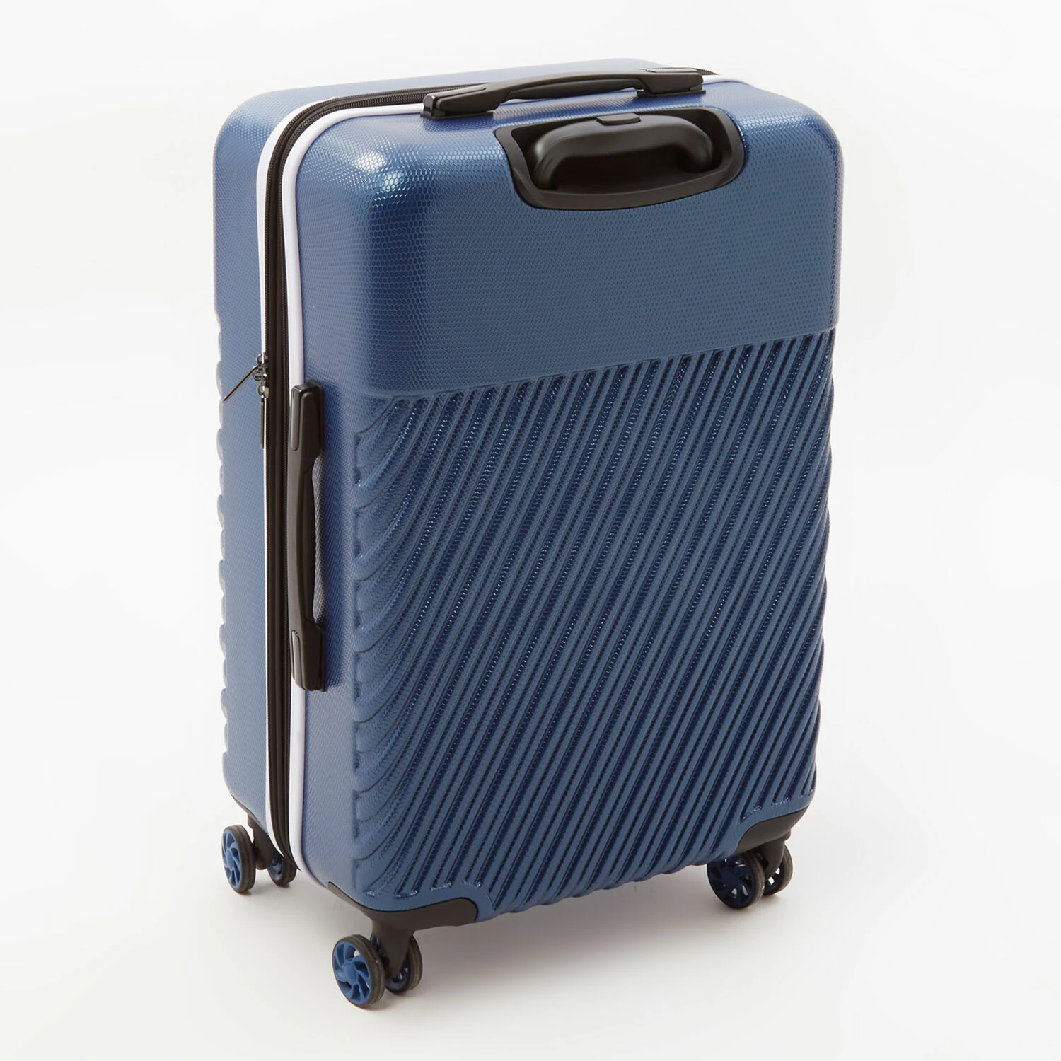 Original Penguin Metallic Blue Pinor Hardshell Suitcases 4 Original Penguin Metallic Blue Pinor Hardshell Suitcases - Image 2