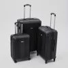 Gino Ferrari Black Volar Hardshell Suitcases 1 Gino Ferrari Black Volar Hardshell Suitcases -Women's Holiday Shop 10221170 large wl 01
