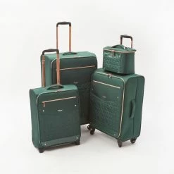 Dune Forest Green Tianna Softshell Suitcases