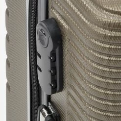 Swizz Design Bronze Zig Zag Suitcases -Women's Holiday Shop 10225103 large wl 03