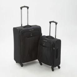 Travelpro Black Anthem Softshell Suitcases