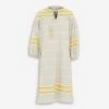 Ten Twelve White & Yellow Striped Dress -Women's Holiday Shop 12029773 large wl 01