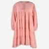 Ten Twelve Pink Tiered Shift Dress 1 Ten Twelve Pink Tiered Shift Dress -Women's Holiday Shop 12029778 large wl 01