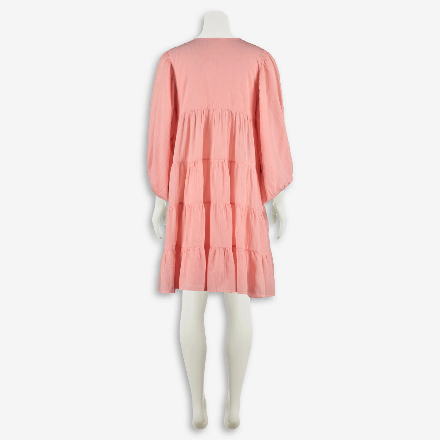 Ten Twelve Pink Tiered Shift Dress 4 Ten Twelve Pink Tiered Shift Dress - Image 2