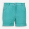 Ventcouvert Blue Suede Leather Shorts -Women's Holiday Shop 12950348 large wl 01