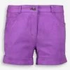 Ventcouvert Purple Edith Suede Shorts -Women's Holiday Shop 12950352 large wl 01
