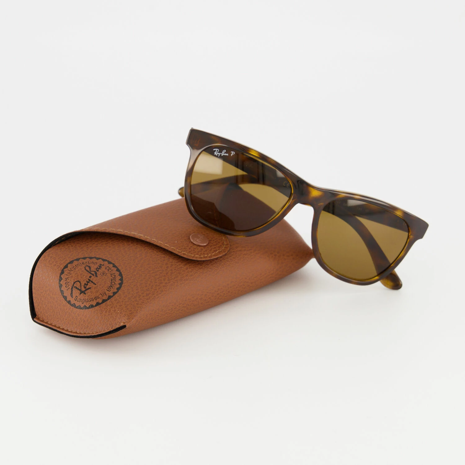 Ray Ban Brown Havana RD4184 Cat Eye Sunglasses 4 Ray Ban Brown Havana RD4184 Cat Eye Sunglasses - Image 2