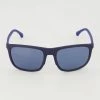 Emporio Armani Navy Rubber Square Sunglasses 2 Emporio Armani Navy Rubber Square Sunglasses -Women's Holiday Shop 13342010 large wl 01