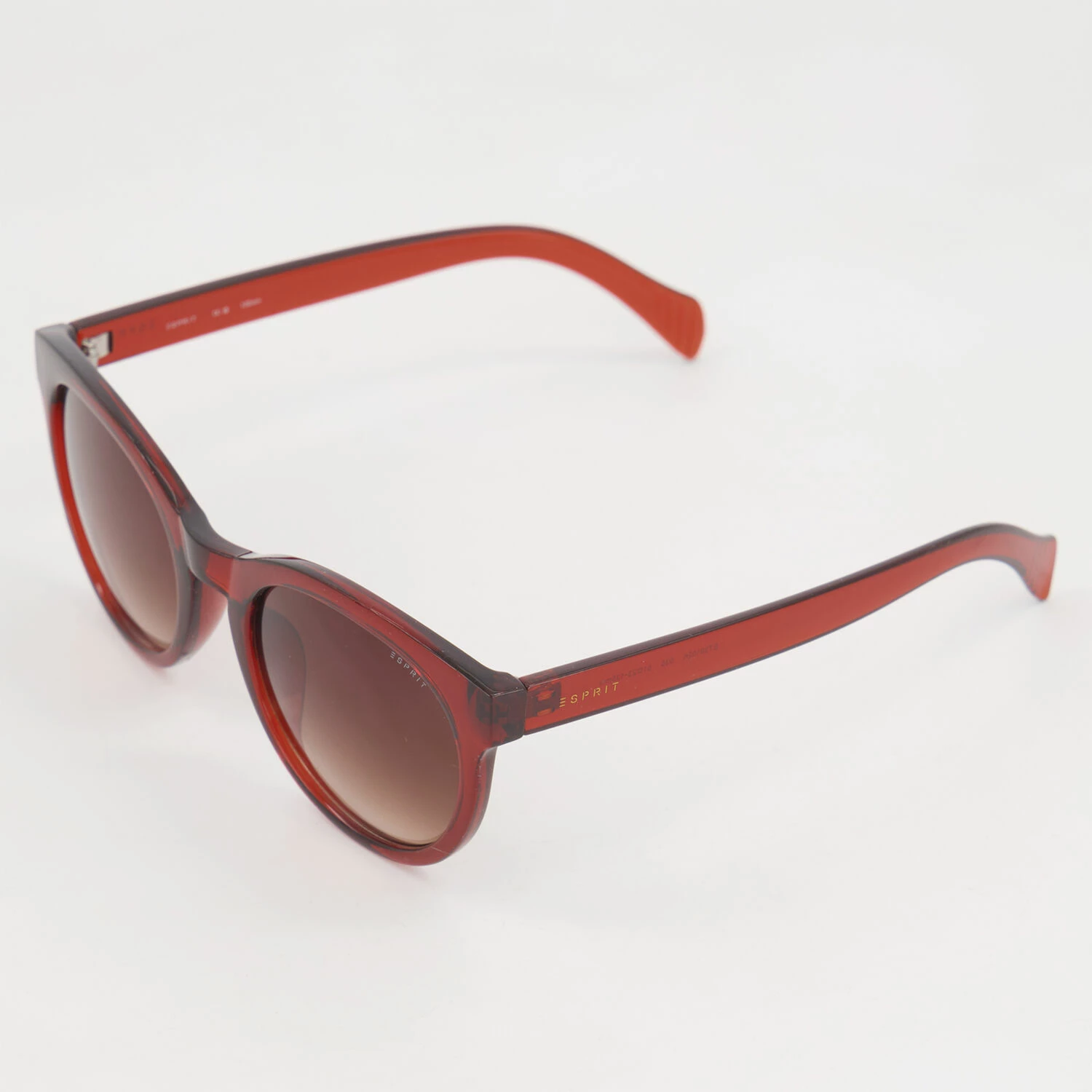 Esprit Red Transparent Round Sunglasses 4 Esprit Red Transparent Round Sunglasses - Image 2