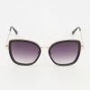 Elle Black Branded Butterfly Sunglasses -Women's Holiday Shop 13344458 large wl 01
