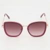 Elle Red Oversized Sunglasses 1 Elle Red Oversized Sunglasses -Women's Holiday Shop 13344497 large wl 01
