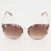 Elle Light Brown Round Sunglasses -Women's Holiday Shop 13344504 large wl 01