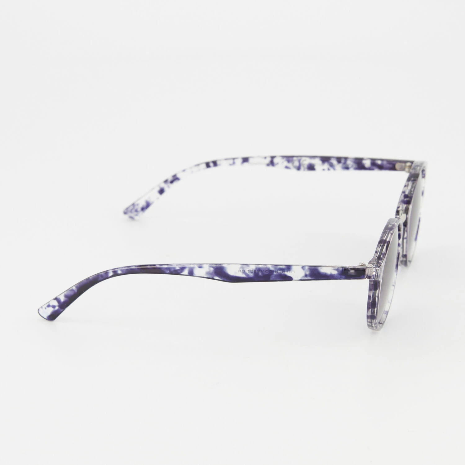 French Connection Grey Havana SR1220 Round Sunglasses 4 French Connection Grey Havana SR1220 Round Sunglasses - Image 2