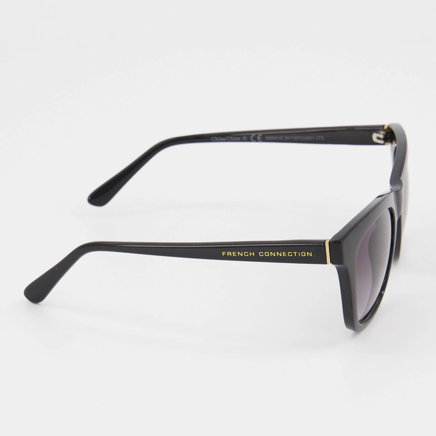French Connection Black Rectangular Sunglasses 5 French Connection Black Rectangular Sunglasses - Image 3