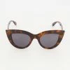 Steve Madden Brown Tort Cay Eye Sunglasses -Women's Holiday Shop 13352272 large wl 01