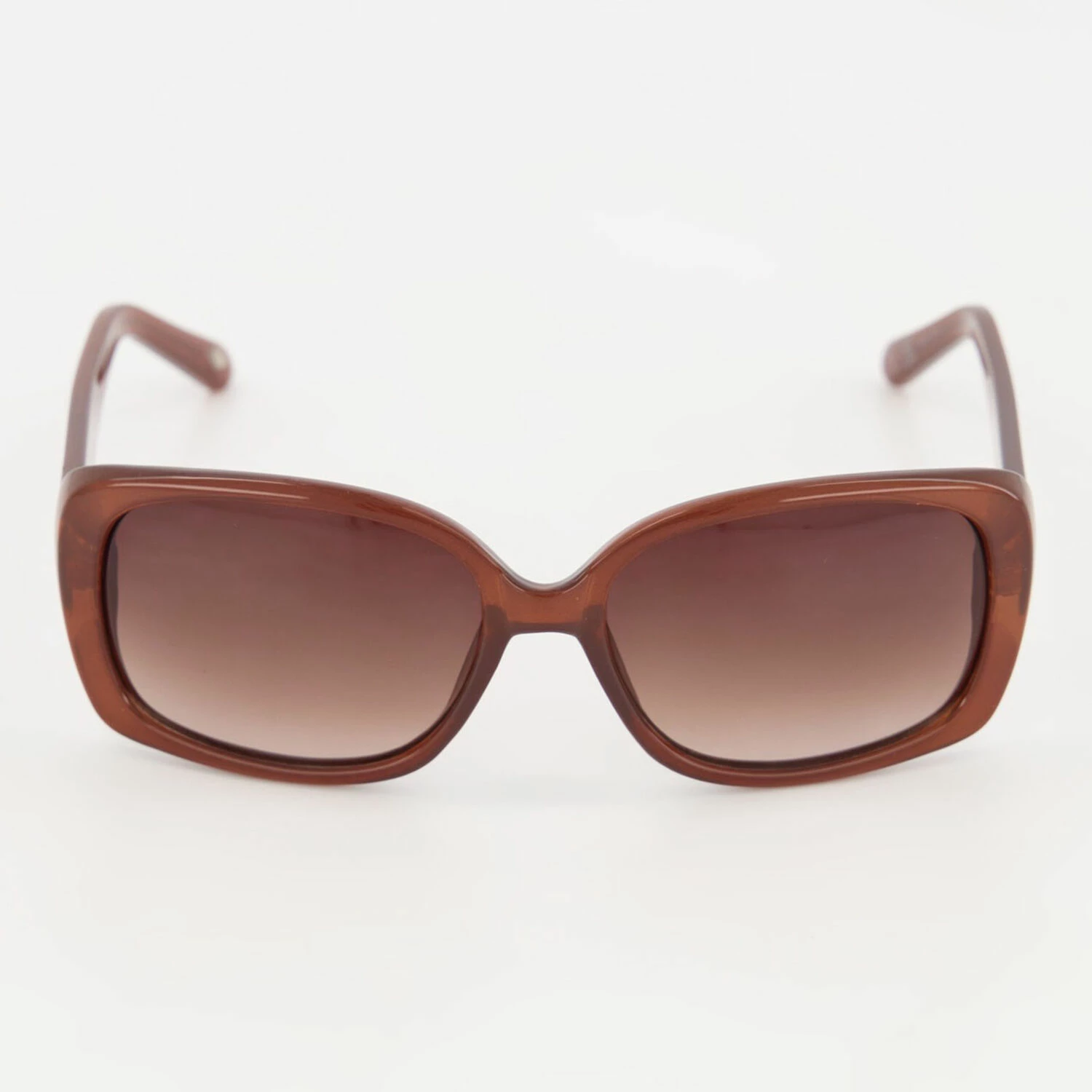 Fossil Brown Oversized Round Sunglasses 3 Fossil Brown Oversized Round Sunglasses