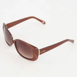 Fossil Brown Oversized Round Sunglasses 6 Fossil Brown Oversized Round Sunglasses -Women's Holiday Shop 13370447 large wl 02