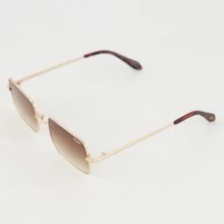 Quay Gold Tone TTYL Rectangular Sunglasses 6 Quay Gold Tone TTYL Rectangular Sunglasses -Women's Holiday Shop 13372440 large wl 02