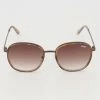Quay Brown Jezabell Inlay Sunglasses