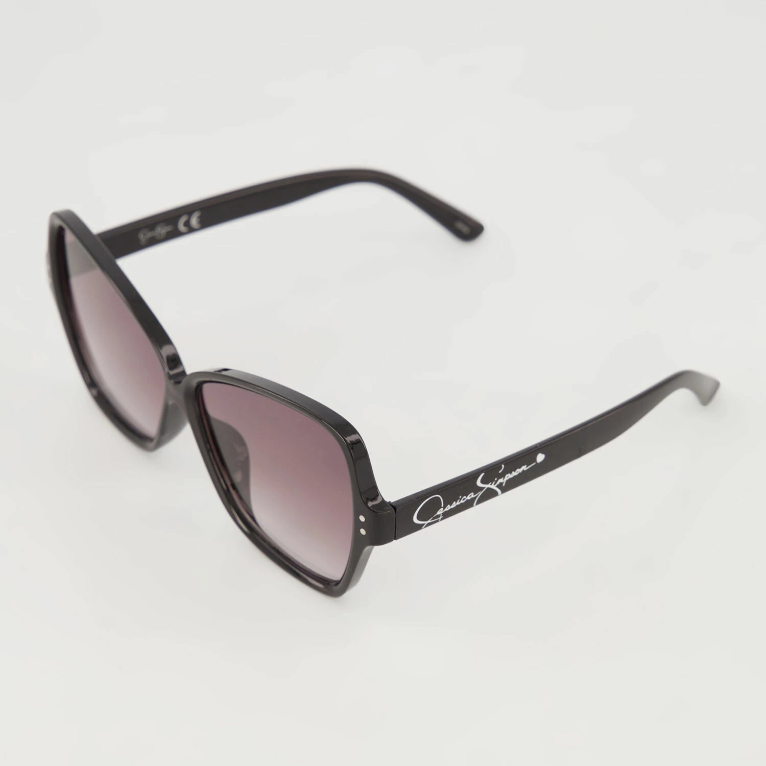 Jessica Simpson Black J5921 Oversized Sunglasses 4 Jessica Simpson Black J5921 Oversized Sunglasses - Image 2