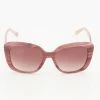 Lulu Guinness Pink L204 Square Sunglasses 2 Lulu Guinness Pink L204 Square Sunglasses -Women's Holiday Shop 13373548 large wl 01