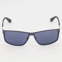 Tommy Hilfiger Navy FLLKU Rectangle Sunglasses