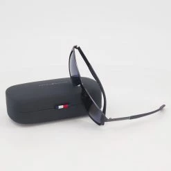 Tommy Hilfiger Navy FLLKU Rectangle Sunglasses -Women's Holiday Shop 13375739 large wl 03