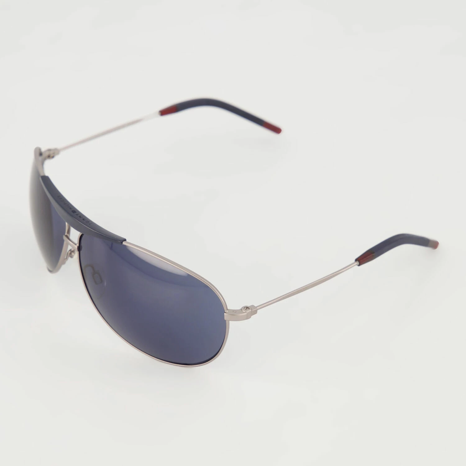 Tommy Hilfiger Silver R81KU Pilot Sunglasses 4 Tommy Hilfiger Silver R81KU Pilot Sunglasses - Image 2