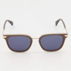 Rag & Bone Brown Transparent Frame Cat Eye Sunglasses