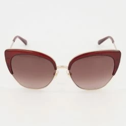 Kate Spade Burgundy Cat Eye Sunglasses