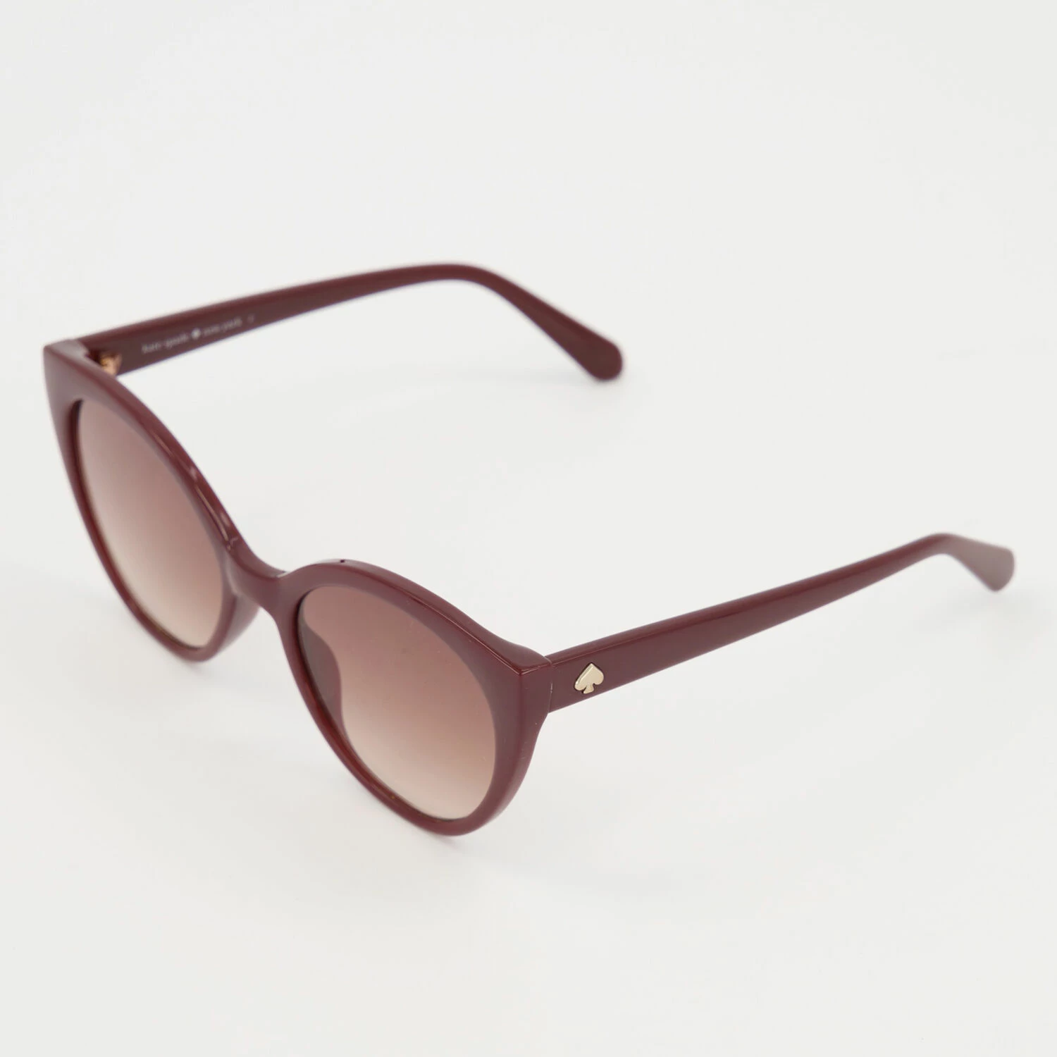 Kate Spade Burgundy Cat Eye Sunglasses 4 Kate Spade Burgundy Cat Eye Sunglasses - Image 2