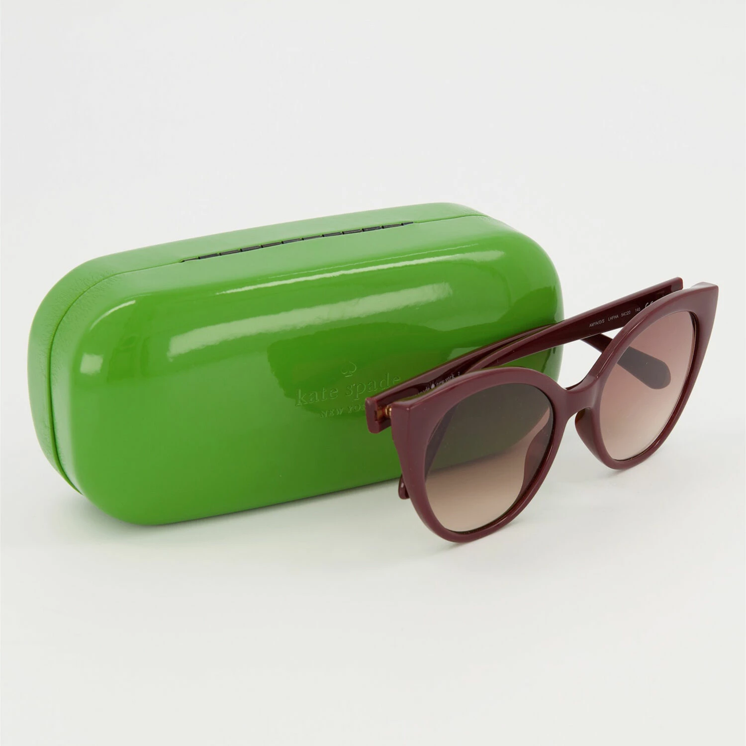 Kate Spade Burgundy Cat Eye Sunglasses 5 Kate Spade Burgundy Cat Eye Sunglasses - Image 3