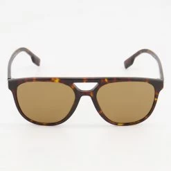 Burberry Brown Havana 300283 Round Sunglasses