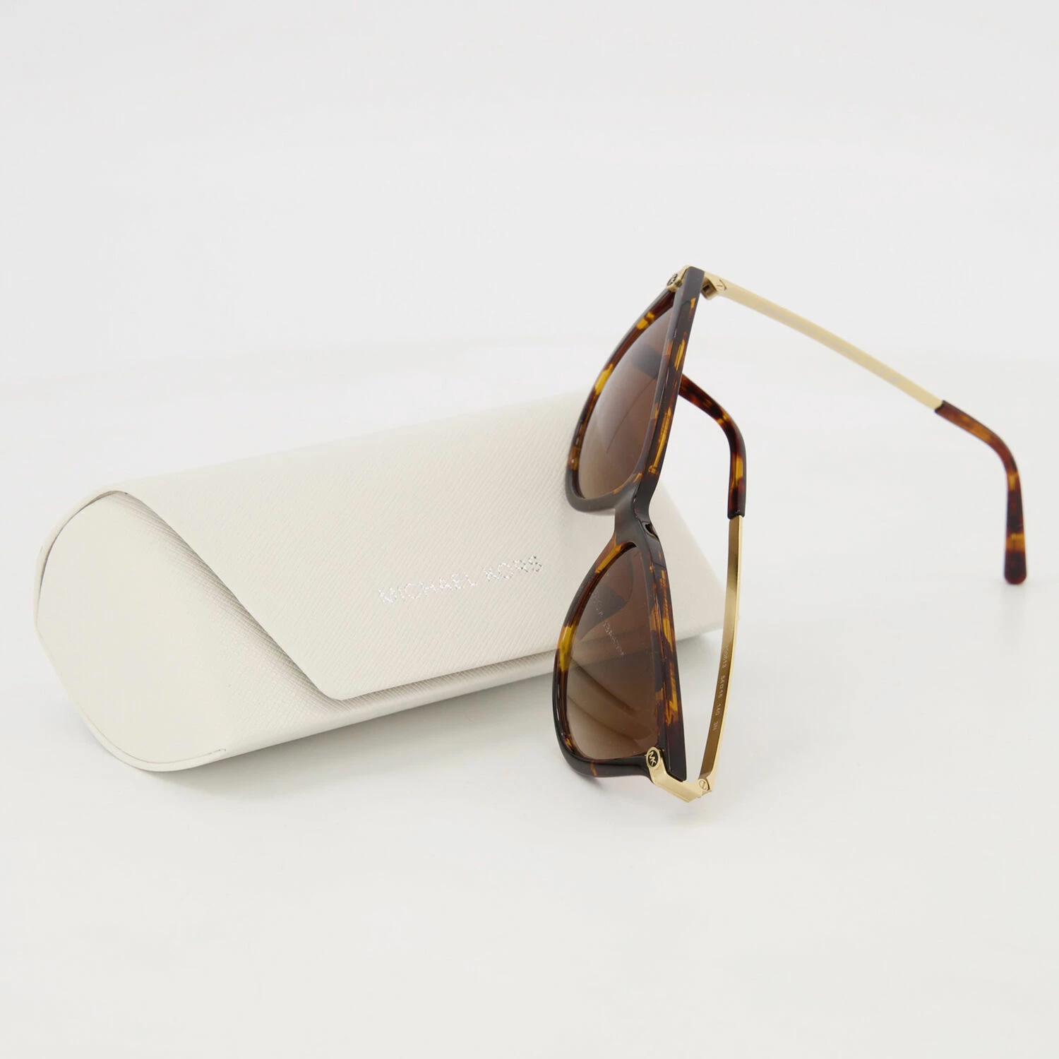 Michael Kors Dark Tortoiseshell Cat Eye Sunglasses 5 Michael Kors Dark Tortoiseshell Cat Eye Sunglasses - Image 3