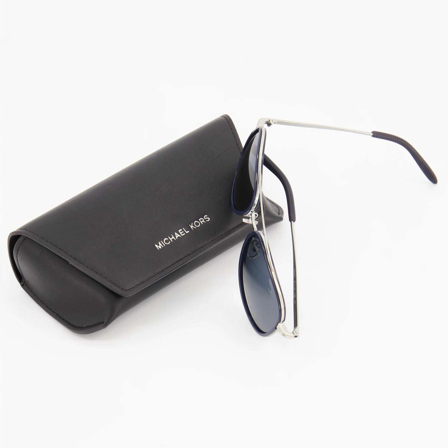 Michael Kors Blue & Silver Tone Aviator Sunglasses 5 Michael Kors Blue & Silver Tone Aviator Sunglasses - Image 3