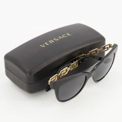 Versace Dark Grey 0VE4394 Square Sunglasses -Women's Holiday Shop 13378553 large wl 03