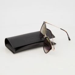 Moschino Dark Brown Havana 086JL Square Sunglasses -Women's Holiday Shop 13380769 large wl 03