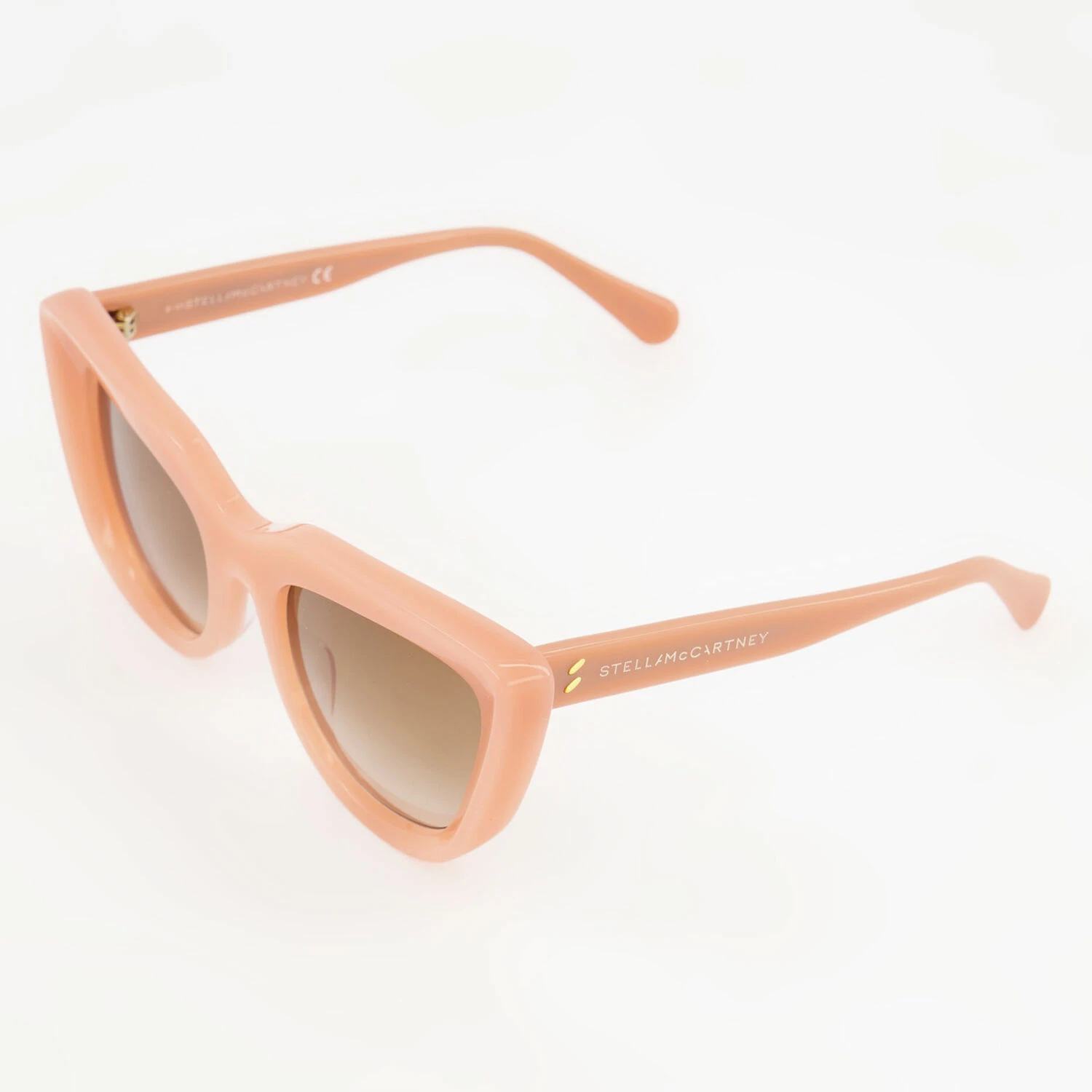 Stella McCartney Nude Oversized Sunglasses 4 Stella McCartney Nude Oversized Sunglasses - Image 2